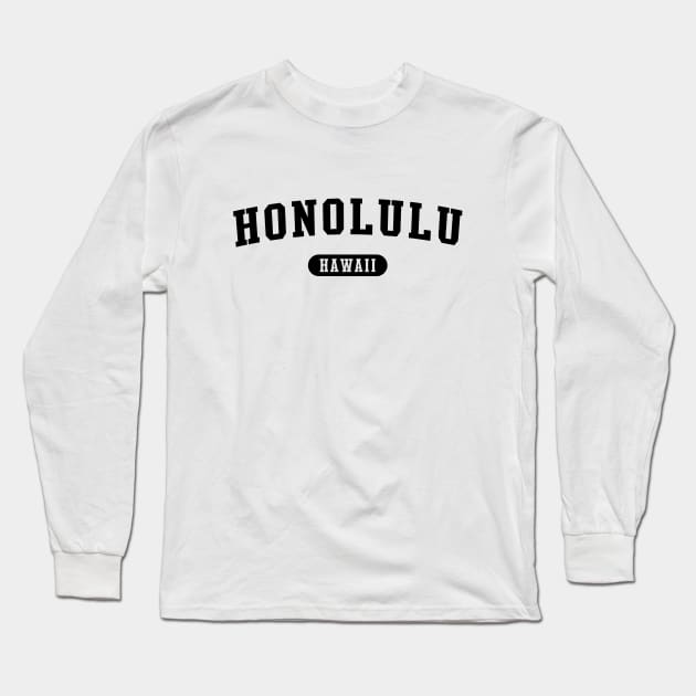 Honolulu, HI Long Sleeve T-Shirt by Novel_Designs